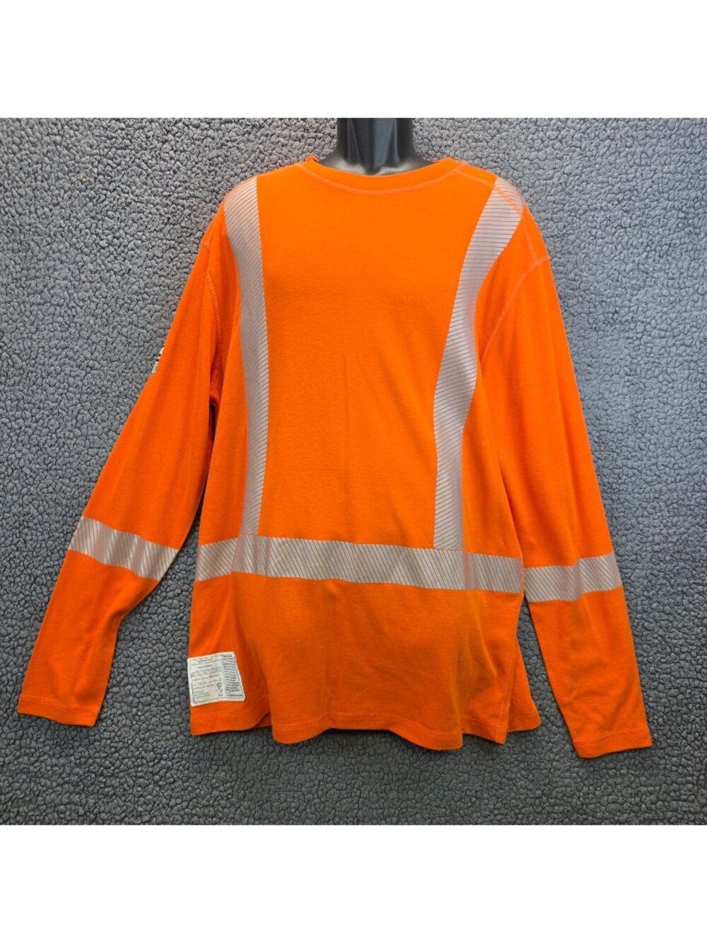 Dragonwear Men's Hi Viz Shirt 2XL Orange Fire Resistant Vibrant Workwear